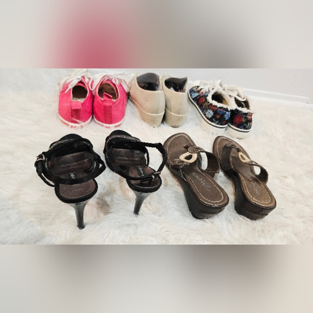 🔥 US Size 5.5 Bundle of 5 Pairs Women's Shoes - Picture 14 of 16